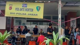 Polri Buka Posko DVI Polri untuk Identifikasi Korban Kecelakaan GT Ciawi