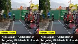 VIDEO: Penyebab Macet Parah di Bekasi Pagi Ini