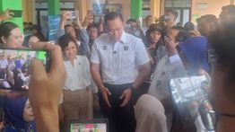 AHY Terjun ke Lokasi Buat Cek Kesehatan Gratis di Puskesmas Beji Depok