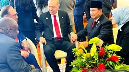 Prabowo Sambut Kunjungan Presiden Turki di Istana Bogor