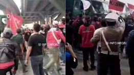 Demo Sopir Truk di Tanjung Priok Ricuh, Satu Orang Terluka