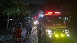 Kubah Masjid Agung Praya di Lombok Kebakaran, Penyebabnya Karena Ini