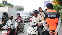 Dishub DKI Lakukan Rekayasa Lalu Lintas untuk Tabligh Akbar di Jalan Minangkabau Jaksel