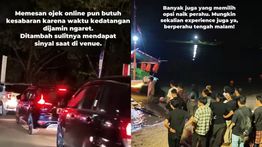 Macet Usai Nonton Konser Green Day, Penonton Pilih Nyebrang Pake Perahu