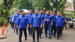 Jelang kongres, Ketua DPD Partai Demokrat Sambangi Kediaman AHY