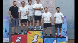 Pokja Wartawan Jakarta Pusat Raih Juara 1 Spartan Fun Badminton 2025