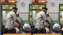 VIDEO: Salat Taraweh di Sumenep, Jemaah Dapat Amplop Rp300 Ribu