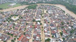 Bikin Ngeri, Begini Pantauan Udara Banjir Bekasi yang Bikin Kota Lumpuh