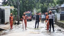 Lokasi-lokasi yang Terdampak Banjir di Jakarta Kini Sudah Mulai Surut