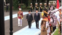 Dentuman Meriam Sambut Sekjen Partai Komunis Vietnam saat Ikuti Upacara Kenegaraan di Istana