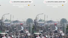 VIDEO: Penampakan Mengerikan Kemacetan Dewi Sartika Sampai Berjam-jam