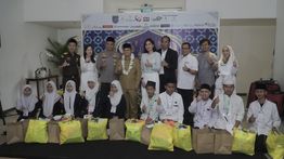 Walikota Supian Suri Hadiri Buka Puasa Bersama IJTI Depok dan 100 Anak Yatim Piatu di Margo City