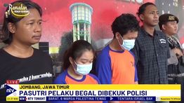 Pasutri Nekat Begal Taksi Online di Tol Jombang Demi Biaya Persalinan