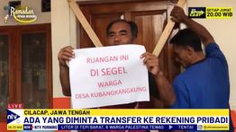 Warga Kubangkangkung Geram, Kantor Desa Disegel Gegara Dugaan Pungli Pj Kades