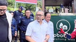 Menko Pangan Segel Bobocabin Gunung Geulis