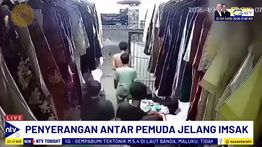 Pemuda Serang Toko Baju di Jakarta Utara, Aksi Terekam CCTV