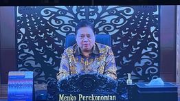 Nusantara Economic Outlook 2025, Airlangga: Indonesia Tetap Tangguh di Tengah Risiko Resesi Global