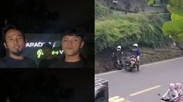 Klarifikasi Pemotor yang Masuk Selokan Usai Dipepet Patwal di Puncak Bogor