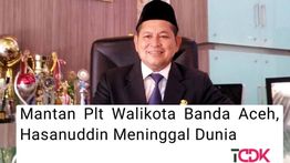 Mantan Plt Walikota Banda Aceh Hasanuddin Meninggal Dunia