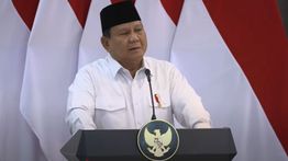 Prabowo Nonton Langsung Laga Timnas Indonesia Vs Bahrain di GBK