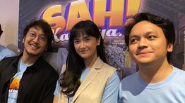 Dibintangi Dimas Anggara dan Nadya Arina, Film Sah Katanya Tayang 24 April di Bioskop