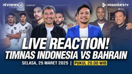 Saksikan Live Reaction Timnas Indonesia vs Bahrain, Mampukah Kluivert Mendapatkan Poin Pertamanya?