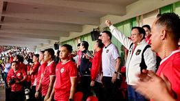 Timnas Indonesia Menang 1-0 dari Bahrain, Prabowo: Alhamdulillah Kita Berhasil