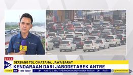 Ribuan Kendaraan Terjebak Macet di Tol Cikatama, One Way Mulai Diterapkan