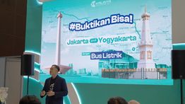 Dorong Adopsi Kendaraan Listrik, Kalista Uji Coba Bus Listrik Jakarta-Yogyakarta