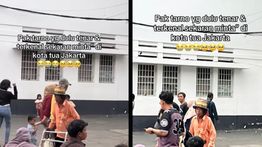 Beredar Video Pak Tarno Pesulap Diduga Meminta-minta di Kota Tua Jakarta