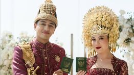 Pesinetron Harris Vriza dan Haviza Devi Anjani Resmi Menikah