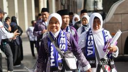 Fast Track Madinah Lancar, Jemaah Haji Kloter Pertama Tiba Bahagia