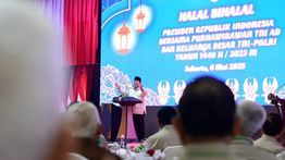 Halal Bi Halal PPAD, Prabowo Puji Tokoh-tokoh Angkatan 45