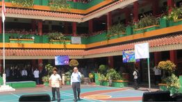Prabowo dan Bill Gates Pantau MBG di SDN Jati 03 Jakarta Timur