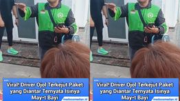 VIDEO: Kagetnya Driver Ojol Buka Paket Isinya Mayat Bayi