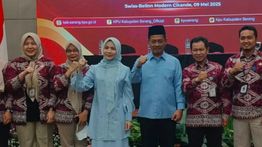 Istri Mendes PDT, Ratu Zakiyah Ditetapkan sebagai Bupati Serang Terpilih Usai PSU