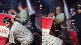 Dagangan Bensin Eceran Seorang Bapak di Cianjur Rusak Akibat Tertabrak Konvoi Persib