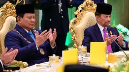 Prabowo Dijamu Santap Siang Kenegaraan oleh Sultan Brunei