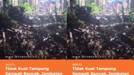 VIDEO: Jembatan Permata Regensi Cibitung Jebol