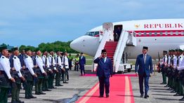Presiden Prabowo Tiba di Brunei Darussalam untuk Kunjungan Kenegaraan