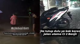 Banjir Parah Landa Ciledug Akibat Hujan Deras, Ketinggian Air Capai 1 Meter