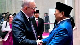 Prabowo Temui PM Australia di Hotel Semalam, Pertemuan Berlangsung Hangat