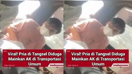 VIDEO: Pria Nekat 'Mainkan' Alat Kelamin di Angkot