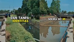 Mayat Pria Ditemukan di Sungai Dekat Pabrik Gula Gegerkan Warga Sidoarjo