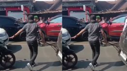 Rombongan Kendaraan Kapolres Gowa AKBP Muhammad Aldy Sulaiman Kecelakaan