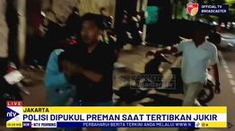 Juru Parkir Liar Lakukan Perlawanan Saat Dirazia, Polisi Jadi Korban Pemukulan