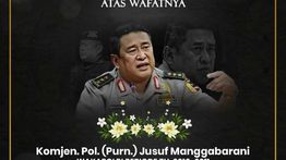 Eks Wakapolri Komjen Purn Jusuf Manggabarani Meninggal Dunia