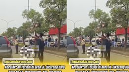Pemotor Tewas di Depan Holland Jababeka Cikarang Pagi Ini