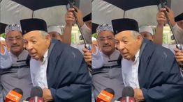 Quraish Shihab di Pemakaman Ibrahim Assegaf Suami Najwa Shihab: Langit Tidak Menangis, Ini Tanda Rahmat Tuhan