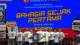 Daihatsu Kolaborasi Bersama D'MASIV, Luncurkan Lagu "Bahagia Sejak Pertama"